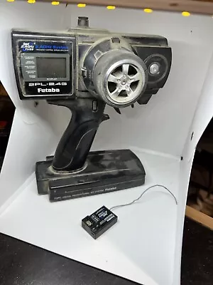 $40 • Buy Futaba Spl-2.4s Sport Controller Radio And Receiver Tx Rx Fm