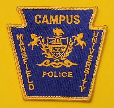 Mansfield University Campus Police Badge Pennsylvania Patch  • $119.99