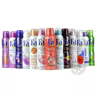 FA SPRAY DEODORANT/ANTIPERSPIRANT FOR WOMEN 150ml  SHIPS WITHIN 24H/US SELLER • $8.73