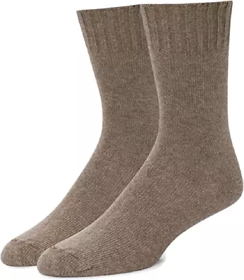 B. Ella SUEDE 33% Wool 8% Cashmere 6% Angora Este Women's Crew Socks • $16.96