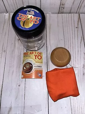 Wooden Yo Yo Made In USA The Art Of Yo Complete Jar Instructions Pouch • $9.99