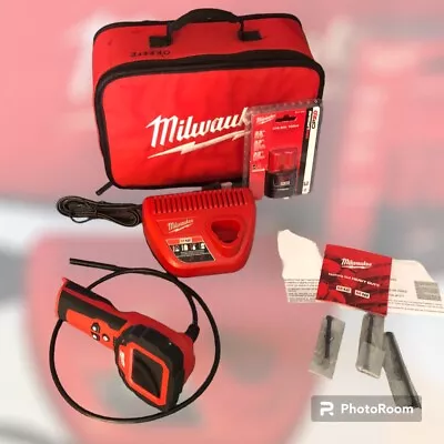 Milwaukee Scope M-Spector 360 Kit 2313-20. 4 Ft Tool Charger New Battery & Bag • $199