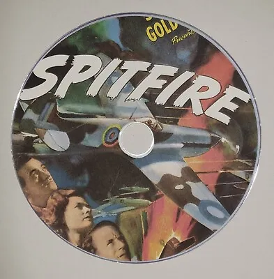 Spitfire 1942 Dvd Public Domain Film David Niven Leslie Howard Rosamund John • £3.80