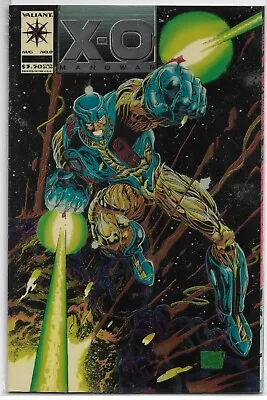 X-O MANOWAR #0  1993 Valiant Comics ORIGIN ARIC CAMEO SOLAR CHROMIUM • $189.95