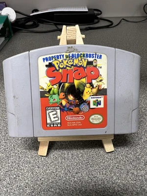 $5 • Buy Pokémon Snap N64 - Blockbuster Sticker - Worn Stickers Not Tested