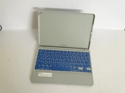$19.99 • Buy ZAGG (QTG-ZKMS) Folio Tablet Keyboard Case BLUE For IPad Air 2