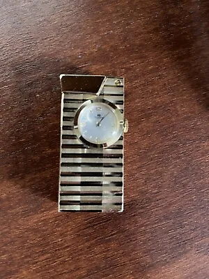 Swiss Made Vintage Bucherer Lighter With Watch • $32