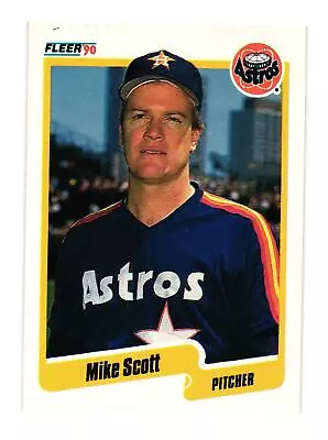 1990 Fleer Canadian #237 Mike Scott Houston Astros • $1