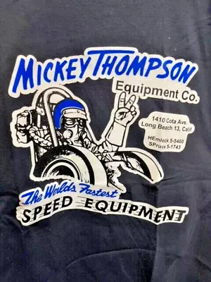 Vrhtf Nhra Vtg  Mickey Thompson The Worlds Fastest Speed Equipment  T Shirt Xl • $59.99