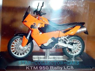 Ktm 950 Rally Lc8 Lc 8 Orange 1/24 Scale Mint&rare!!! • $32