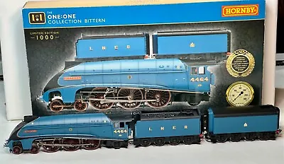 Hornby R3771 LNER A4 Class 'Bittern' Double Tender DCC Fitted Ltd Edition Mint • £289