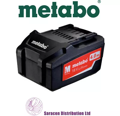 Metabo 18 V 4.0 Ah Li-power Genuine Battery Pack - 625591000 • £59.07