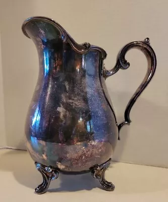 Webster Wilcox International Silver Plate Joanne Pitcher 7217 Vintage • $24.95