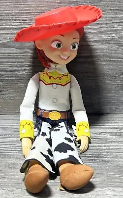 Toy Story 2 Disney Talking Jessie Cowgirl  W Red Hat 36cm Doll Thinkaway RARE • $44.95