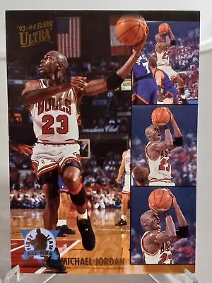 1993-94 Fleer Ultra Michael Jordan First Team All-NBA Chicago Bulls • $5.49