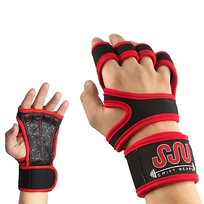 Fitness Gloves Weight Lifting Gym Workout Training Wrist Wrap Strap Men / Women • $9.99