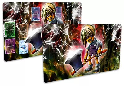 No.55 Yugioh Card Game Custom Playmat Malice Doll Of Demise YGO TCG CCG Play Mat • $39.29