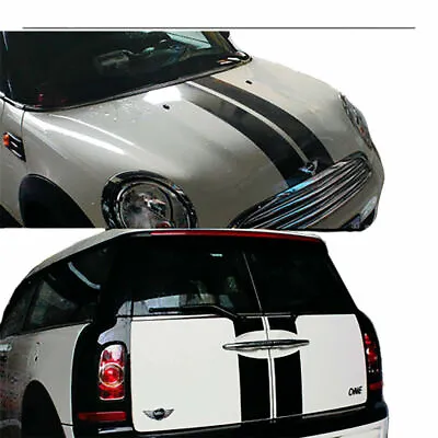 Hood Trunk Sport Decor Bonnet Stripes For Mini Cooper Clubmans R55 2008-2015 • $31.14