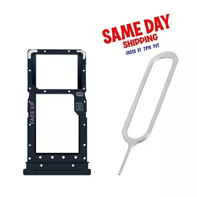 SIM And Memory Card Tray Holder SIM Pin F Motorola Moto G Play (2021) XT2093 USA • $15.98