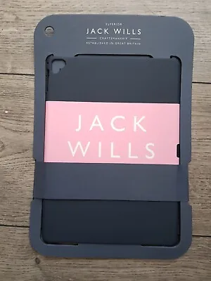 Jack Wills Lanton Ipad Air2 / Pro 9.7 Hard Shell Case Navy Pink BN • £18.99