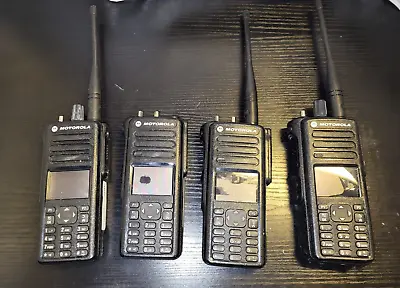 Lot Of 4 Motorola XPR 7580 Two Way Radio AAH56UCN9KB1AN Parts Only • $199.95