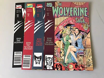 Wolverine Saga #1-4 FULL SET 1989  Marvel 1 2 3 4. High Grade • $9.99