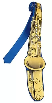  SAXOPHONE   Shaped Handmade Music Necktie By Why Knot • $32