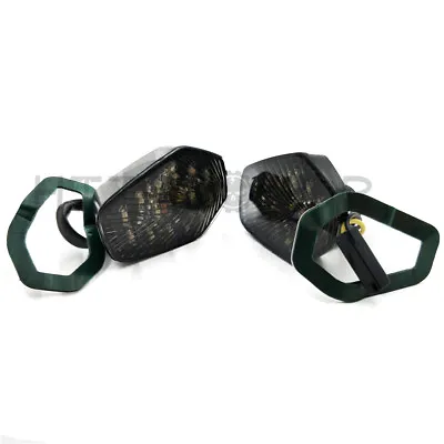 Smoke Led Turn Signal Lights For Suzuki Gsxr 600 750 1000 2001 2002 2003 2004 • $12.84