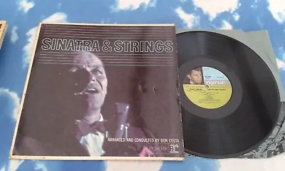 £4.99 • Buy Frank Sinatra - Sinatra & Strings Uk Lp 1962 Mono Flipback Sleeve