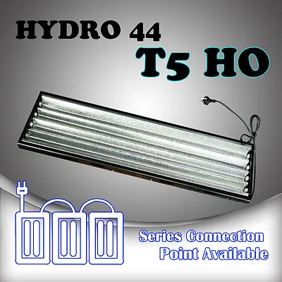 3pcs Of T5 HYDRO 44 Hydroponics Propagator Grow Light 4FT With 6500k Tubes • $492.81