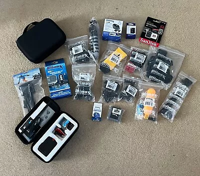 GoPro HERO 10 Black Action Camera With Premium Accessories Bundle. NEW. • £210