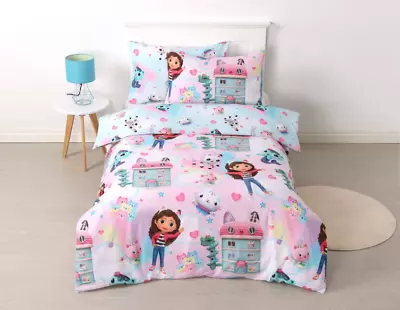 Gabby’s Dollhouse Single Quilt Cover Set • $54.95