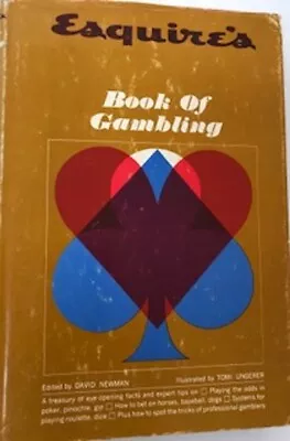 Esquire’s Book Of Gambling - 1962 - By Tomi Ungerer & David Newman • $39.97