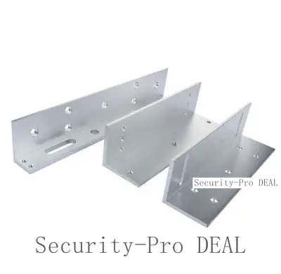 L&Z ZL Brackets For 280Kg Electric Magnetic Lock A Part Of Access Control System • £31.14