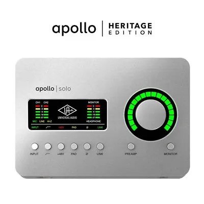 Universal Audio Apollo SOLO Heritage Edition • $499