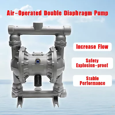 Air-Operated Double Diaphragm Pump 1-1/2  Inlet Outlet Petroleum Fluids 35GPM US • $208.89