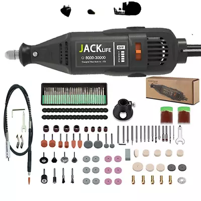 110V 220V Power Tools Mini Drill Die Grinder Engraver With Rotary Tools Set Kit • $98.44