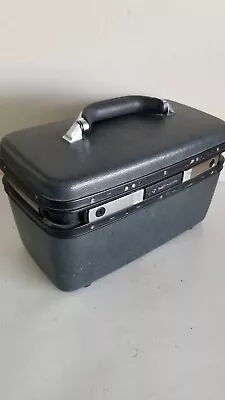 Samsonite Silhouette 4 Vintage Travel Train Case Hardshell Suitcase Makeup • $24.99