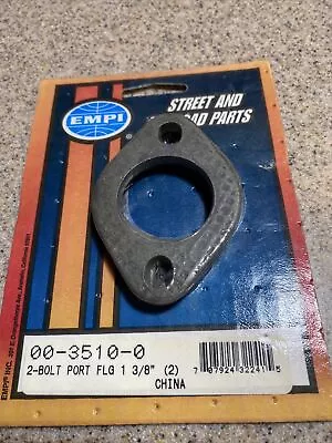 EMPI 3510 Exhaust Header Flange 1-3/8  Center Pair VW Beetle Bus Dunebuggy • $10