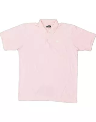 KAPPA Mens Polo Shirt XL Pink Cotton AQ03 • £8.01