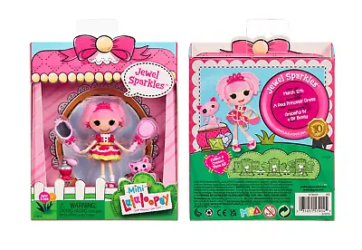 Mini Lalaloopsy Jewel Sparkles With Accessories Reusable House Package NEW • $9.98