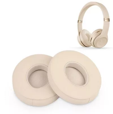 2PCS Soft Replacement Ear Pads For Beats By Dr. Dre Solo 2.0/3.0 Wireless HOT AU • $18.69