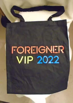 Foreigner VIP 2022 Concert Bag With 2 Mini Vinyl Records • $30