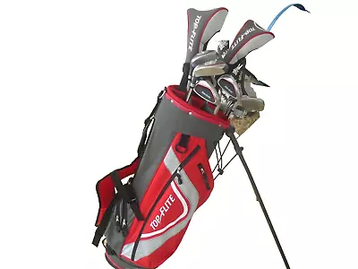 Mens Top Flite Complete Golf Set / With Top Flite Golf Bag RH • $9.99