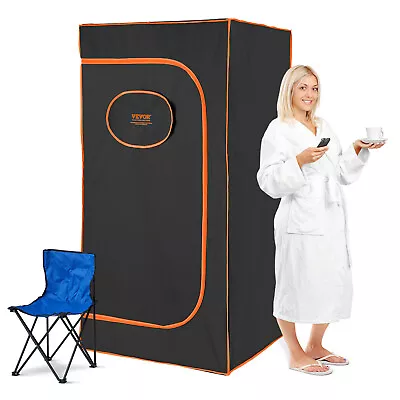 VEVOR Far Infrared Saunas Tent Full Size Personal Home Spa Detox Therapy 1400W • $229.99