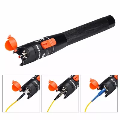 Red Laser Pen Optical Fiber Light 10KM Visual Fault Locator Cable Tester 10-30MW • $14.81