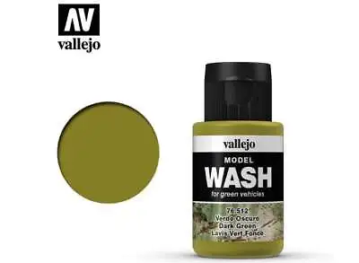 Vallejo 35ml 76512 Dark Green Wash • £4.25