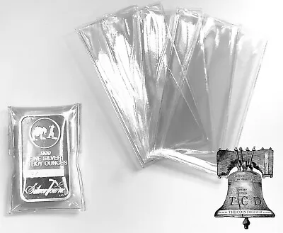 20 Vinyl Flip Sleeve 5oz Silver Copper Bar Ingot Holder Bars Single Pocket Case • $16.90