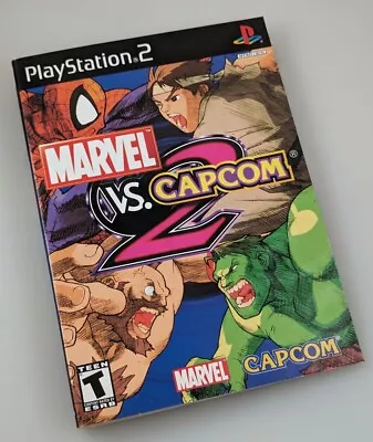 Sony Playstation 2 PS2 - Marvel Vs. Capcom 2 - Original OEM Art Insert ONLY • $18.95