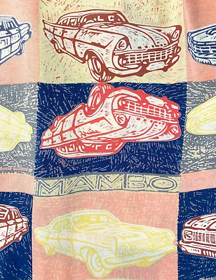 Vintage MAMBO LOUD Shirt - 6 Pack O Sedans - Robert Moore - Holden Ford Cars • $169